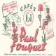 Buvard Cafés PAUL FOUQUET
